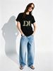 Women's Casual Baby Tee, Lightweight Stretch Crew Neck Fashion Essential_ecoleips.com