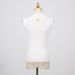 Elegant Women's Top 2025 New Style Commuter Stand Collar Metal Decor Base Knitted Vest For Women Autumn_ecoleips.com