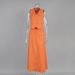 Women's Clothing Cotton Linen Vest Skirt Suit Vest Big Swing Skirt Casual Suit_ecoleips.com