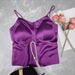 12 Colors New Silk Acetate Simple Solid Color Camisole Top, Popular Online, Suitable For Layering Or Wearing Alone 31_ecoleips.com