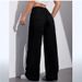 Women's Wide Leg Jeans Trendy High Waist Stretch Denim Pants For Work & Casual (Sizes 25-32, Black Wash)_ecoleips.com