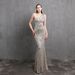 Women's Clothing Fairy Fantasy Celebrity Party Party Evening Dress Sexy Long Slim Toasting Dress_ecoleips.com