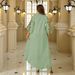 Middle Eastern Dignified And Elegant Fashion Dress, Arabian Saudi Dubai Women's Loose-fitting Embroidered Robe Dress_ecoleips.com