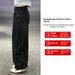 Adjustable High-Waisted Jeans For Petite Women, Autumn Wide-Leg Straight Loose Slimming Draped Long Pants Trendy_ecoleips.com