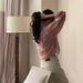Women's Tencel Long Sleeve Shirt - Korean Loose Fit Blouse With Button Detail, Breathable Rayon Blend Top For Office & Casual_ecoleips.com