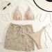 2025 New Sexy Bikini Set European And American Style Three Piece Mesh Swimsuit with Straps And Backless Design for Beach Hot Selling Women's Clothing_ecoleips.com