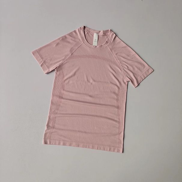 Women Yoga Top Seamless Sport T Shirts Fitness Clothes Short Sleeve Yoga Shirt Gym Top Running Active Wear Sport Top_ecoleips.com