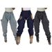 Women's High-Waisted Stretch Jeans With Asymmetrical Cutouts & Zip Details | Retro Distressed Denim Pants (Sky Blue, Navy, Charcoal)_ecoleips.com