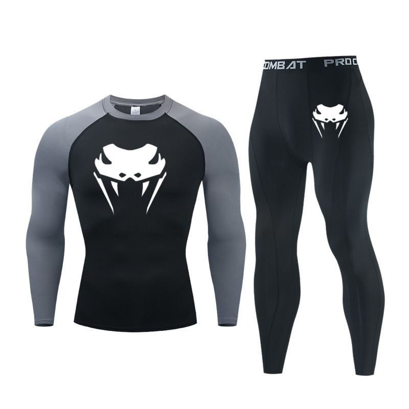 Women's Clothing Venom Men's Quick Drying Long Sleeve Sports Suit For Outdoor Running Tight Fitting For Formal & Casual For Women_ecoleips.com