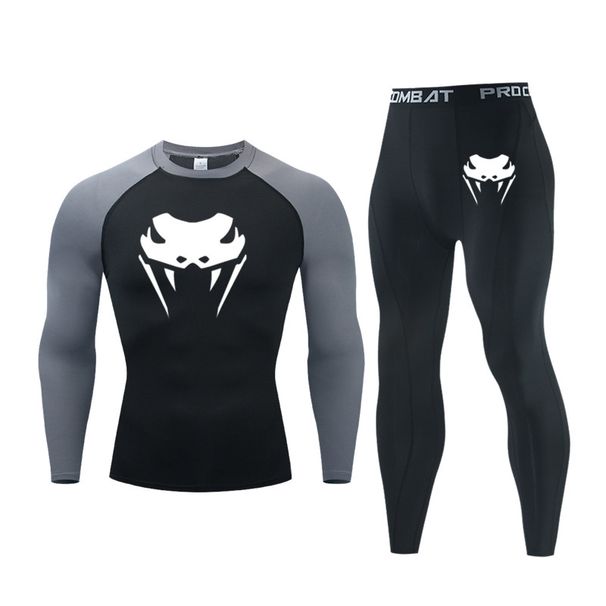 Women's Clothing Venom Men's Quick Drying Long Sleeve Sports Suit For Outdoor Running Tight Fitting For Formal & Casual For Women_ecoleips.com