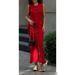 Elegant Retro Southeast Asian Style V Neck Sleeveless Dress Single Breasted Fitted Waist Openwork Crochet Knit Women's Clothing_ecoleips.com
