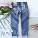 Women's Clothing Straight Jeans Women's Clothing New Red Plaid Printed Patch Ripped Patch Trousers In Stock_ecoleips.com