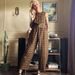 2025 TK New Printed Plaid Loose Casual Sleeveless Vest Long Pants Set For Cross-Border European And American_ecoleips.com