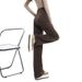 American Retro-style Coffee-colored Wide-leg Jeans For Women, New Autumn 2025 Collection, High-waisted Straight-leg_ecoleips.com