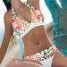 Women's Clothing Rope Split High Waist Hollow Bikini Female Sexy Backless_ecoleips.com