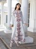 Cross-Border Muslim Women's Long Robe, Elegant Print Beaded Dress, Export Abaya, Stylish And Comfortable, Perfect For Special Occasions_ecoleips.com