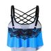Women's Clothing Fashionable Sexy Lace-Up Chain Bikini Swimsuit Two-Piece Set For Women Trendy For Formal & Casual For Women_ecoleips.com