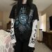 2025 Women's New Loose Two Piece Round Neck Long Sleeve Printed T-shirt_ecoleips.com