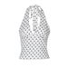 European American Women's Backless Halter Neck Polka Dot Top Fashionable Sexy Summer New Arrivals 2026 Export Wholesale_ecoleips.com