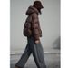 girl Girl Girl Puff Cloud Jacket For Women, Short Korean Style, Petite Slimming Fashion Puffer Jacket, Thickened Cotton Coat_ecoleips.com