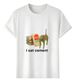 Women's T-Shirts T-shirt Muscle Freaks Eating Cement Meme Style Cat_ecoleips.com