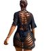 European And American New Plus Size Beachwear For Women Sexy Slimming Hollow Out Vacation Sun Protection_ecoleips.com