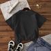 Women's Casual round Neck Short Sleeve T-Shirt Multi-Color Solid Loose Printed Fashion Top for Spring/Autumn & Summer_ecoleips.com