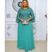 Women's Clothing New Lace Heavy Chiffon Dress_ecoleips.com