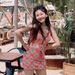 Aria Basics Women's Hot Spring Swimsuit, Pure Desirable, Cute And Sweet, Plaid, Sexy, Backless, Simple One-piece Swimsuit For Girls_ecoleips.com