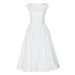 European And American Women's Fashion 2025 Spring-summer Cross-border New Elegant Waist-cinching Off-shoulder Sleeveless_ecoleips.com
