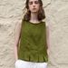 Natural Round Neck Simple Fashion Shirt 2026 New Loose And Thin Temperament Medium And Long Top_ecoleips.com