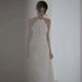 French Satin Light Wedding 2026 New Bride Elegant Simple Mermaid Tail Reception Outing Gown Super Fairy Halter Dress_ecoleips.com