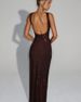 K Sexy Shoulder Strap Sequin Mesh Diamond Suspender Dress For Women's New Style Temperament, Waist Cinching Cover, Head Bag, Hip Skirt_ecoleips.com