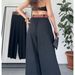European And American Foreign Trade Ready-to-ship Women's Clothing 2024 New Fashion High-waisted Elastic Back Wide-leg_ecoleips.com