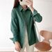 K New Women's Clothing Urban Casual Denim Shirt Jacket_ecoleips.com