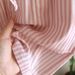 Summer 100% Cotton Pajamas Shorts Striped Women's Loose Fitting Sleep Bottoms Elastic Waist Sleep Shorts Home Lounge Wear_ecoleips.com