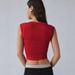 European And American Cross-border Best-selling Fashion Versatile Ribbed Sleeveless Tank Slim-fit Trendy_ecoleips.com