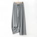 Pantalones De Mujer New Ice Silk Pajamas Pant For Women Nightwear Spring Summer Wide Leg Pants Casual Sleepwear Home Trousers_ecoleips.com