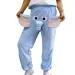 Elephant Pajama Pants Cozy Cartoon Elephant Pattern Pajama Pants For Women Men Wide Leg Lounge Bottoms Couples Pants Sleepwear_ecoleips.com