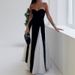 2026 Foreign Trade Women's Clothing European American Spring New Style Elegant And Sexy Backless Slim-Fit_ecoleips.com