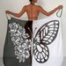 Women's Butterfly Print Cape European American Original Factory Multilayer Wear Various Colors Fixed Print Swimwear_ecoleips.com