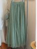 K Pleated Midi Skirt For Women, With A Relaxed And Relaxed A-line Umbrella Skirt And Long Skirt_ecoleips.com