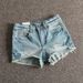 Light Blue Women's High-Waisted Distressed Denim Shorts American Style Elegant Pleated Summer Hot Pants Fringed Hot Girl_ecoleips.com