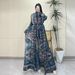 Women's Clothing Autumn Live Broadcast Coat Jacket Cape Printed Women's Arabic Robe_ecoleips.com