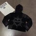Unisex Dark Retro Print Hoodie European American Style Trendy Loose Fit Hip Hop Sweatshirt for Women_ecoleips.com