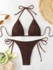 Women's Clothing New Split Bikini Swimsuit Female Three Point Bikini Bikini_ecoleips.com