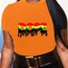 Summer European And American Cross-border Foreign Trade Wholesale T-shirts, Round-neck Casual Plus-size Loose_ecoleips.com