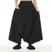 Aria Basics 2026 Spring New Hip-Hop Crotch Pants, Unique Plus Size Women's Loose Slimming Original Casual Wide-Leg Pants 5206_ecoleips.com