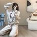 New Autumn And Winter Fashion Women's Thickened Sportswear Casual Stylish Slimming Two-piece Set_ecoleips.com