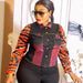 Women's Clothing Plus Size Leopard Print Denim Two-Piece Set - Stylish Long Sleeve Top & Pants Outfit Tencel Fabric, Sexy & Comfortable Casual Wear_ecoleips.com